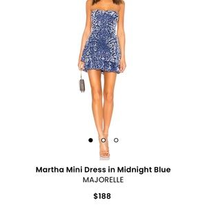 revolve majorelle martha mini  dress